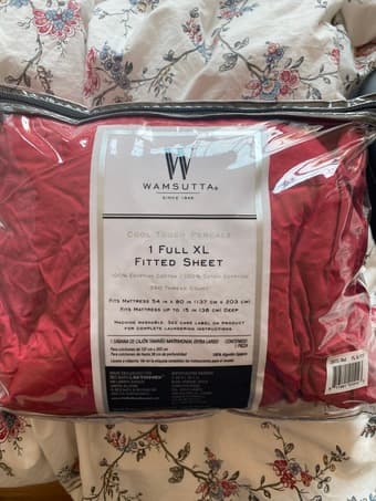 Full XL fitted sheet 1