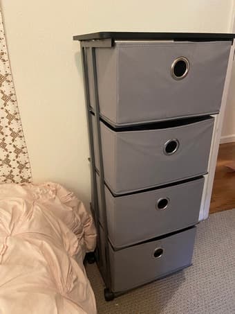 Selling small 4-tier drawer on wheels 2