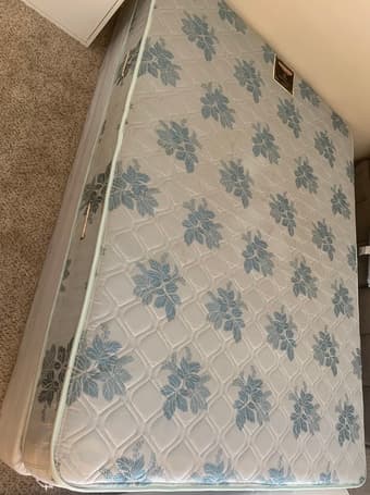 Firm mattress and pillows 1