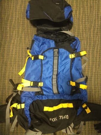 75+10 L internal frame backpack 1