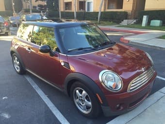 2009 Mini Cooper S burgundy low mileage 1