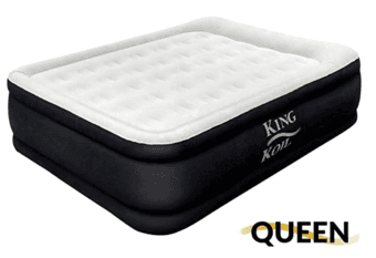 Queen Air Mattress with Built-in Pump - $55 1
