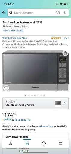 Microwave oven 1