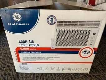 GE air conditioner for 250 sqft, 15 days old, perfect condition, in EV 2