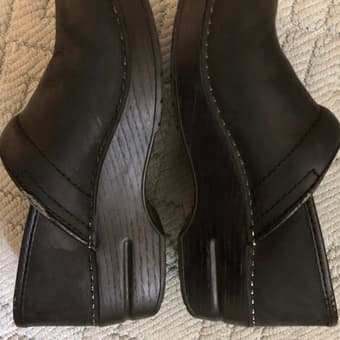 Matte black Dansko clogs EU 38 2