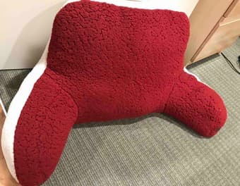 UGG sherpa backrest pillow 1