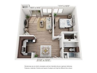 Fully Furnished 1B1B Apt in Mountain View (Close to Palo Alto) 1