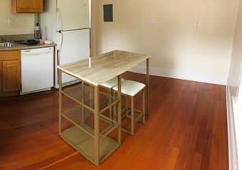 Modern kitchen 3 piece pub set island 3