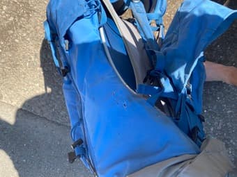 Fjallraven 45L Abisko backpack 2