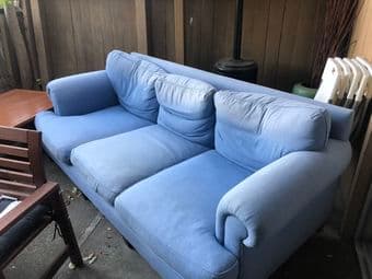 Blue Living Room Sofa 1