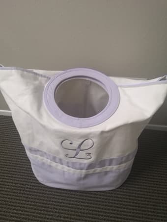 crate & barrel laundry hamper 2