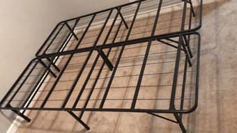 Foldable Queen bed frame 1