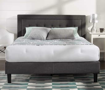 king size bed ($60) and memory foam matress ($40) 1