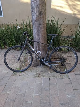 giant bike with lock 1
