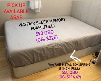 Mattress etc for Sale! (Reduced Pricing) 1