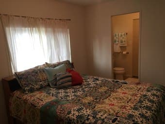 Fully furnished room, private bath, biking distance to campus 2