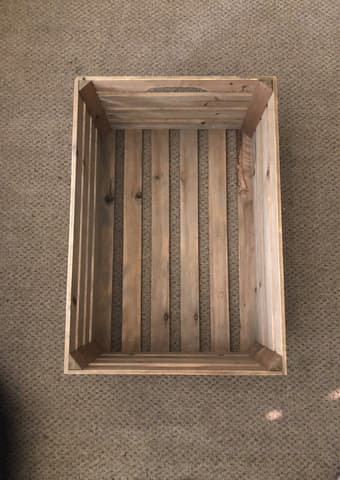 Rustic crate 1