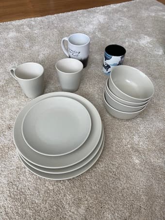 Dishes - plates, bowls, mugs- from ikea & more 1