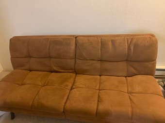 $80 Caramel Futon in great condition 1
