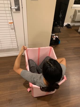 Foldable bathtub for baby & woman 1