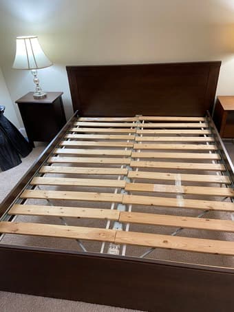 IKEA Brusali Bed Frame- Queen Size 2