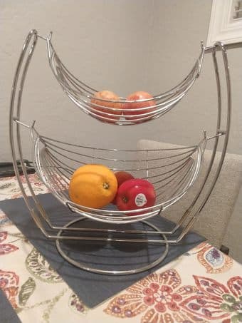 Fruit basket 2 tier 1