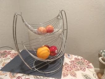 Fruit basket 2 tier 2