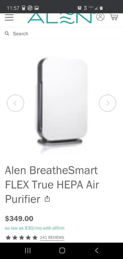 Alen BreatheSmart Flex Air Purifier 1
