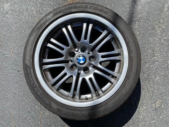 E46 M3 OEM 18" Wheels, Potenza RE760 Tires - $600 3