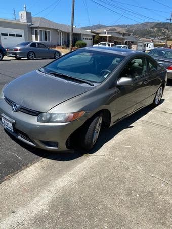 2007 Honda Civic Coupe EX 1