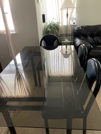 Dining table with 6 chairs for $109 or best offer 2