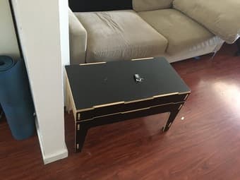 Chairs, Table and Shelf 2