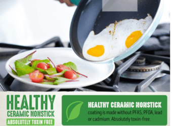 BRAND NEW GreenLife Diamond Ceramic Non-stick 5 Qt. Saute Pan 2