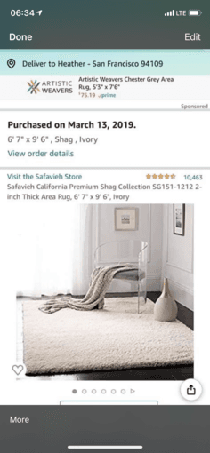 Large ivory rug 3