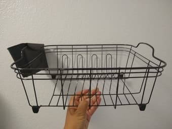 Farberware knife set and dish drying rack 1