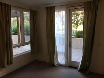 Crate and Barrel curtains 1