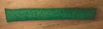 Door noise, light and draft stoppers, handmade, unused (mint cond.) 1