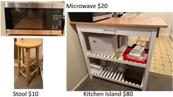 New furniture barely used for 1 year 1