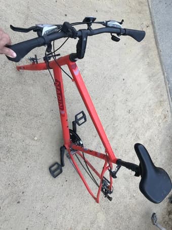 Bike with no wheels 1