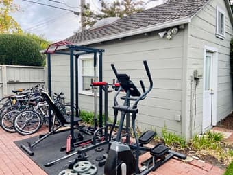 Cozy furnished  garage in Menlo Park 10min from Campus 3