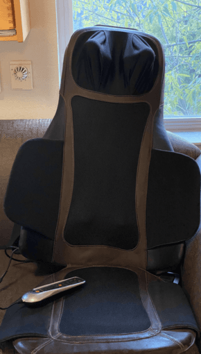 Brookstone Massage1 Back & Neck Massaging Seat 1