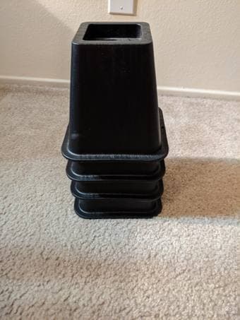 4 Bed Risers 2