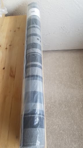 Ikea IBSTED Rug, Low Pile, Grey, 120x180 cm (3 ' 11"x5 ' 11") 1