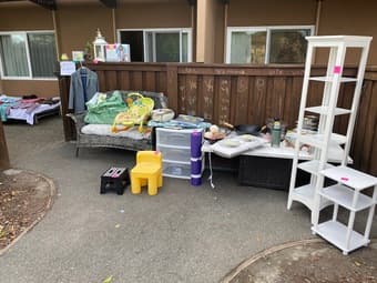 Backyard sale 1