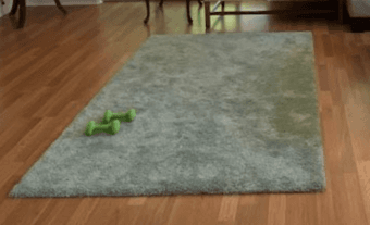 Light green rug 2