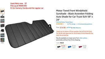 sunshade for car 1