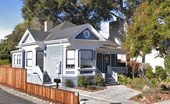 Bright bedroom in a beautiful house - downtown Palo Alto 1