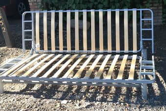 Free queen-size, foldable futon mattress frame - Good Condition 1