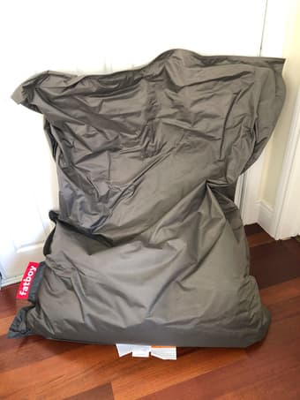 Fatboy Bean Bag Chair, Dark Grey 1