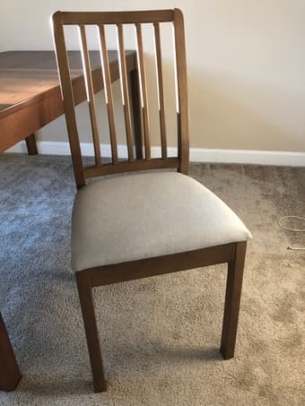 IKEA EKEDALEN table and 6 chairs 2
